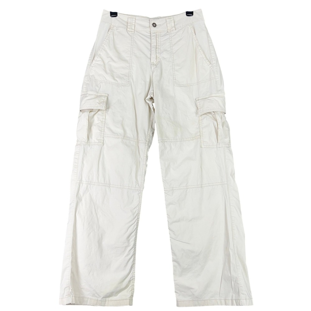 Hollister High-Rise Baggy Wide Leg Cargo Pants Utility Streetwear Womens 4R